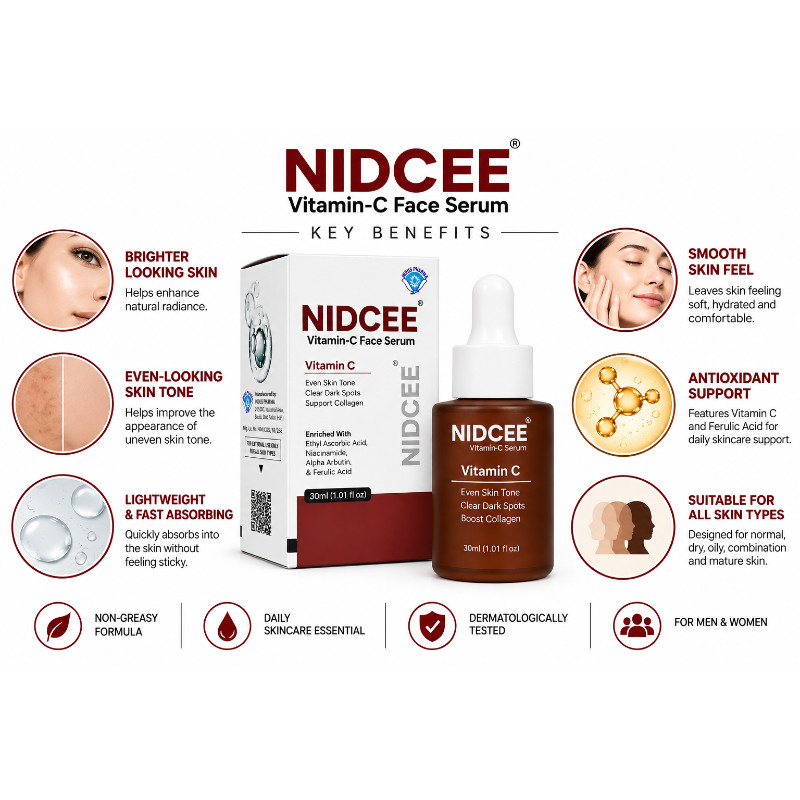 NIDCEE Vitamin C Face Serum (30ml)