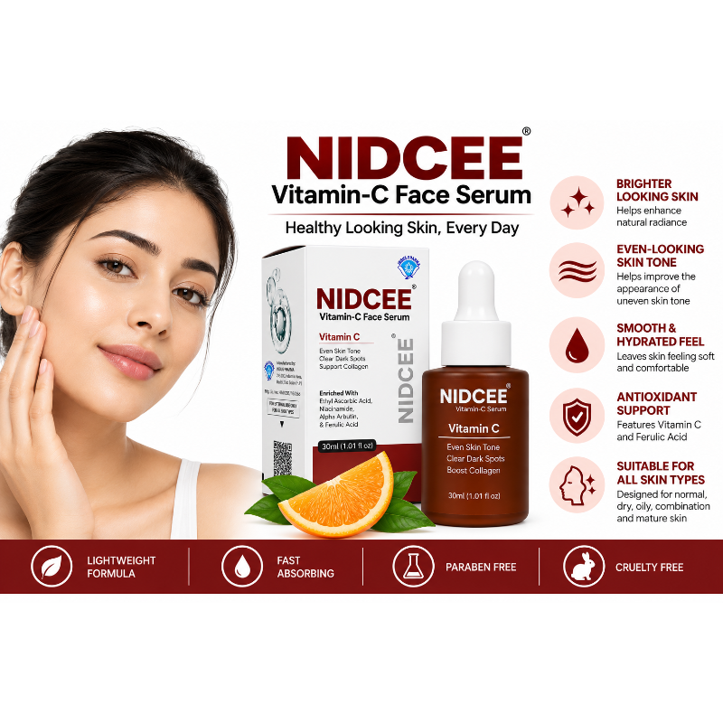 NIDCEE Vitamin C Face Serum (30ml)