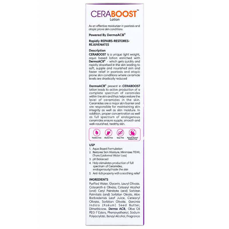 CERABOOST Ceramide Lotion (100ml)