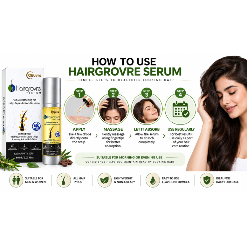 Hairgrovre Hair Growth Serum (60ml)
