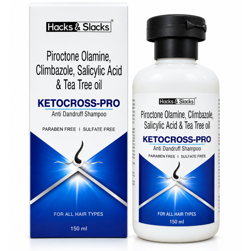 KETOCROSS-PRO Anti Dandruff Shampoo | Sulfate Free 150ml