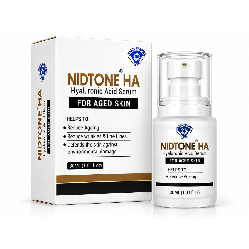 NIDTONE HA Hyaluronic Acid Face Serum for Aged Skin (30ml)