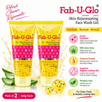 Fab-U-Glo Skin Rejuvenating Face Wash Gel 100g (Pack of 2)