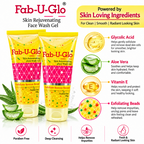 Fab-U-Glo Skin Rejuvenating Face Wash Gel 100g (Pack of 2)