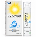 UV Screenz Sunscreen Gel SPF 75+ Broad Spectrum Protection (50gm)