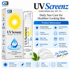 UV Screenz Sunscreen Gel SPF 75+ Broad Spectrum Protection (50gm)