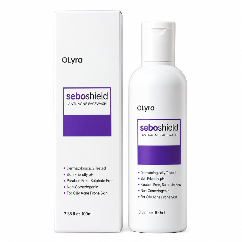 Seboshield Anti-Acne Face Wash for Oily & Acne-Prone Skin (100ml)