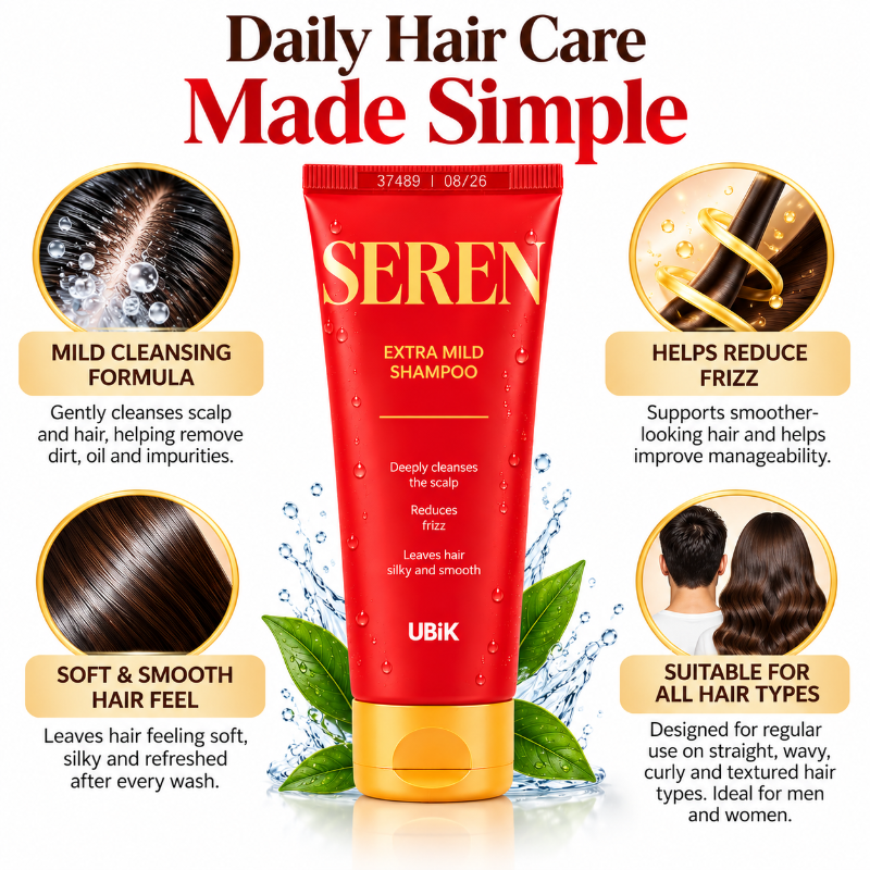 SEREN Extra Mild Shampoo 100ml-(Pack Of 2)