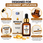 RETIGLEE Face Serum with Retinol, Licorice Extract & Vitamin E (30ml)