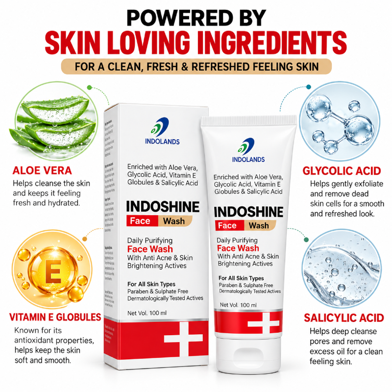 INDOSHINE Daily Purifying Face Wash (100ml)