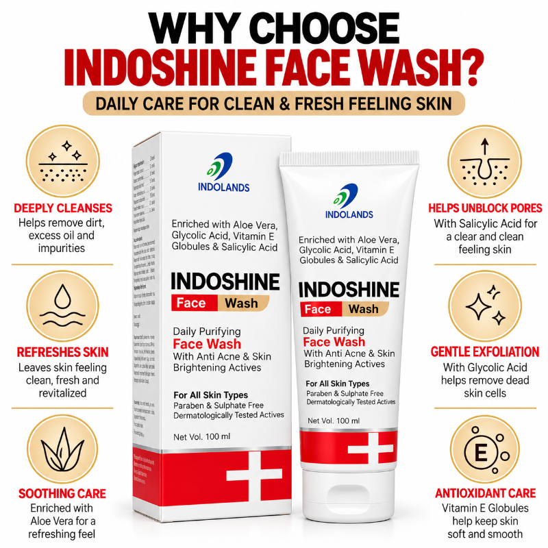 INDOSHINE Daily Purifying Face Wash (100ml)