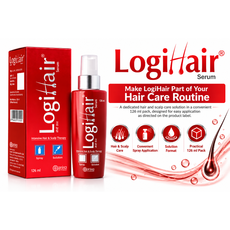 CANIXA Logihair Hair Serum – Intensive Hair & Scalp Therapy (126 ml)