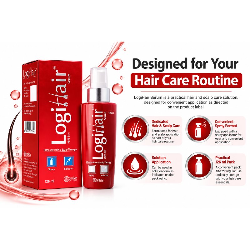 CANIXA Logihair Hair Serum – Intensive Hair & Scalp Therapy (126 ml)