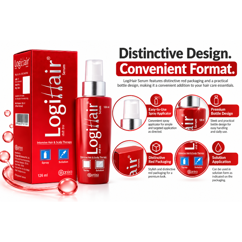 CANIXA Logihair Hair Serum – Intensive Hair & Scalp Therapy (126 ml)