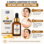 RETIGLEE Face Serum with Retinol, Licorice Extract & Vitamin E (30ml)