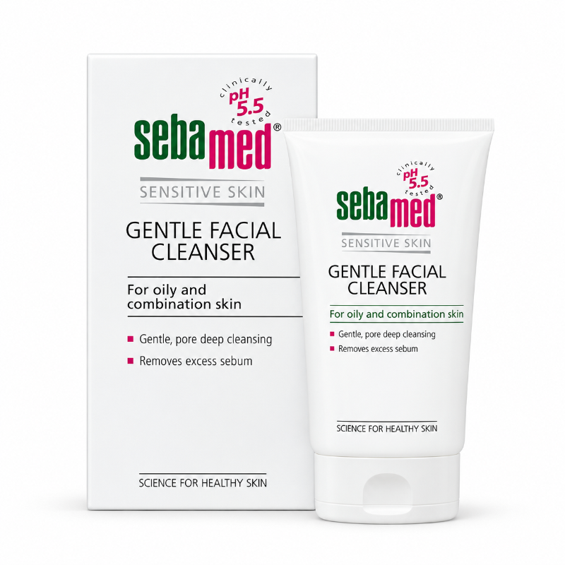 Sebamed Gentle Facial Cleanser pH 5.5 for Oily & Combination Skin (150ml)