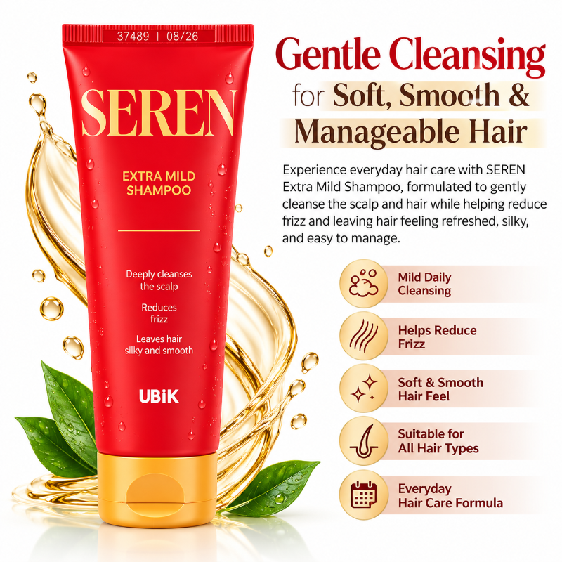 SEREN Extra Mild Shampoo 100ml-(Pack Of 2)