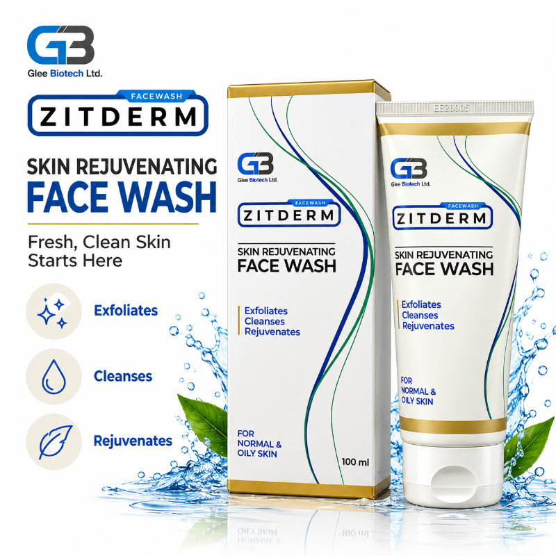 Zitderm Skin Rejuvenating Face Wash for Normal and Oily Skin (100ml)