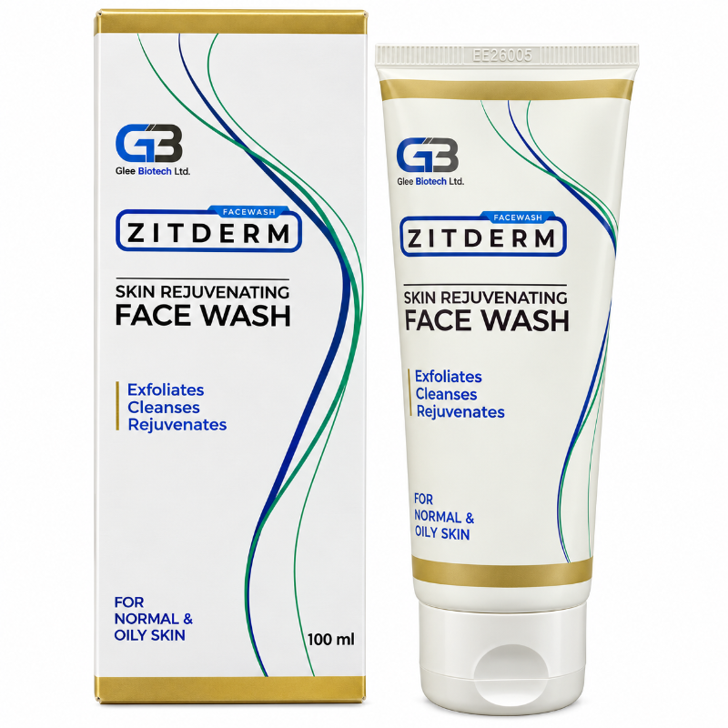 Zitderm Skin Rejuvenating Face Wash for Normal and Oily Skin (100ml)