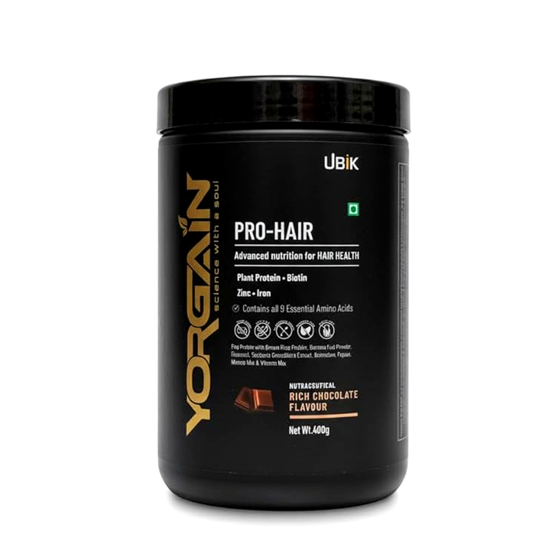Yorgain Pro-Hair Advanced Nutrition Powder Rich Chocolate Flavour- 400gm
