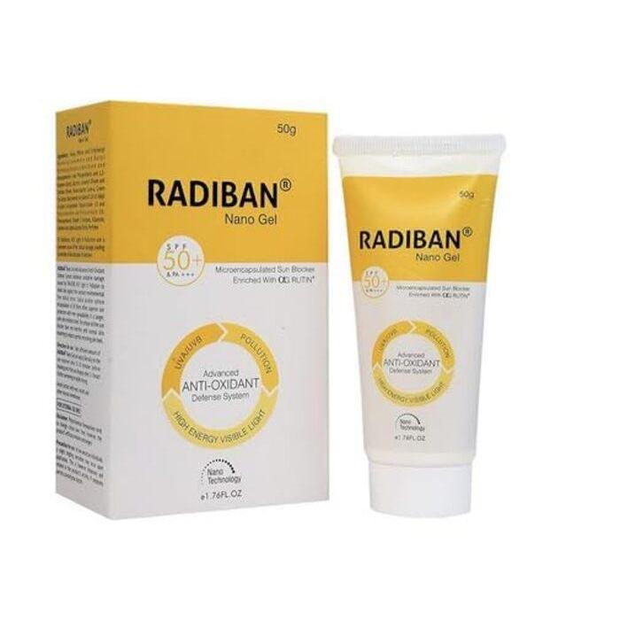 Radiban Nano Gel SPF 50+ PA+++, 50gm